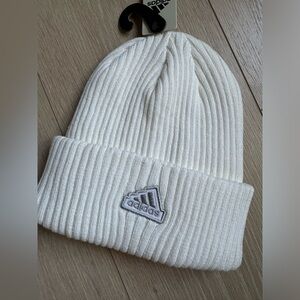 ADIDAS Altitude Women’s Cuff Beanie White/Gray NEW